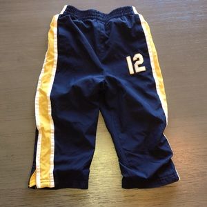 GUC Athletic Works Fleece Lined Wind Breaker Pants